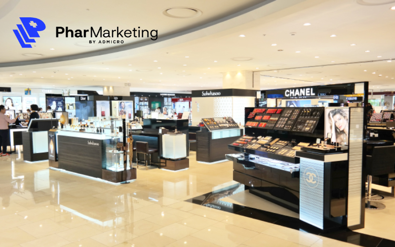 Quảng cáo theo vị trí là một hình thức tổ chức Department store hiệu quả